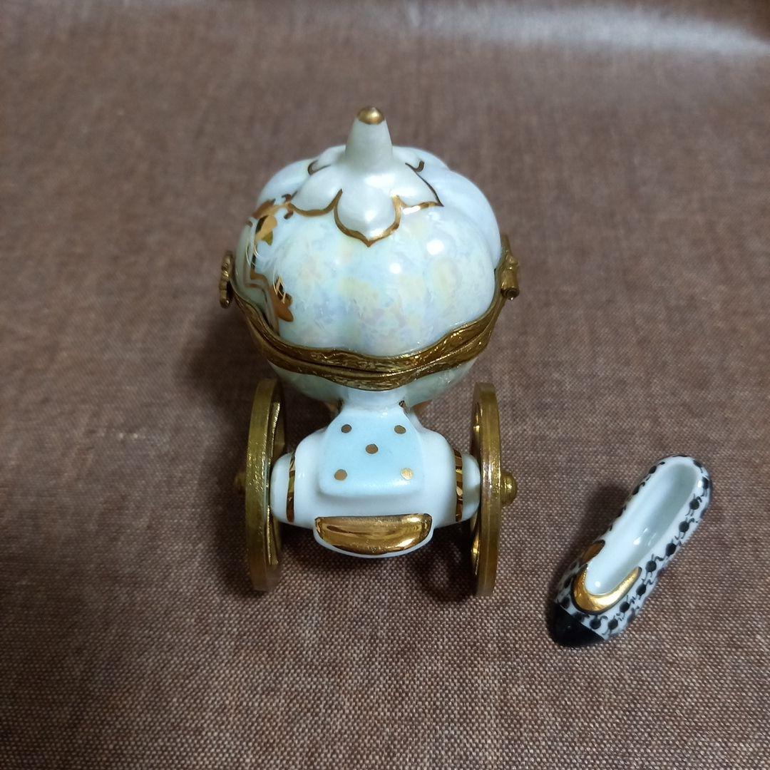 リモージュボックス　かぼちゃの馬車　サイン入り