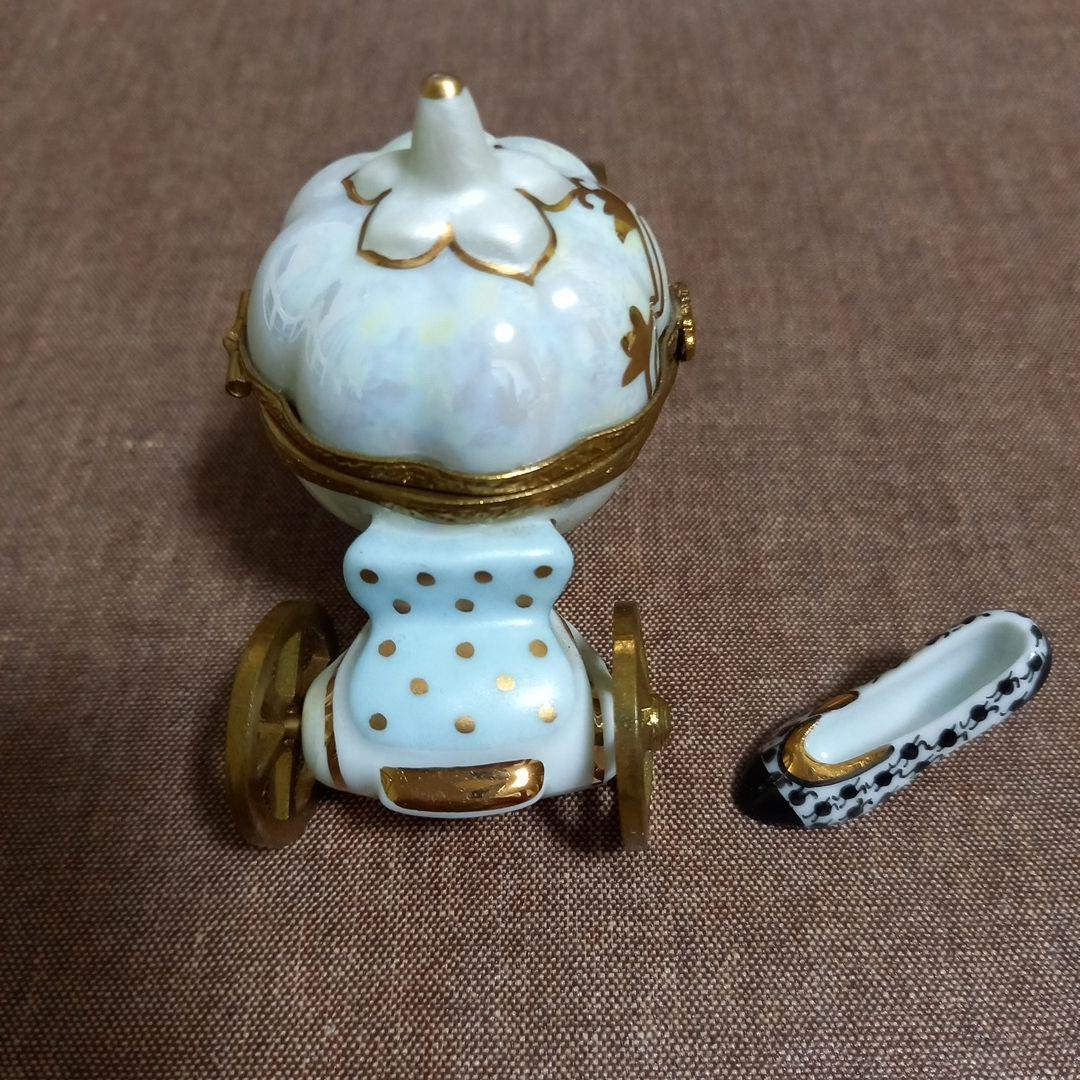 リモージュボックス　かぼちゃの馬車　サイン入り