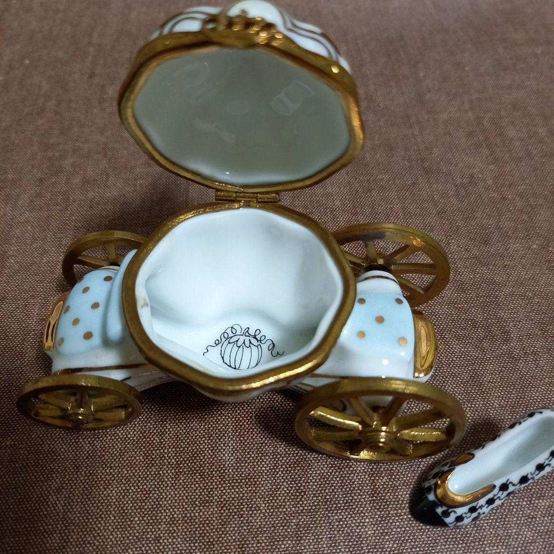 リモージュボックス　かぼちゃの馬車　サイン入り