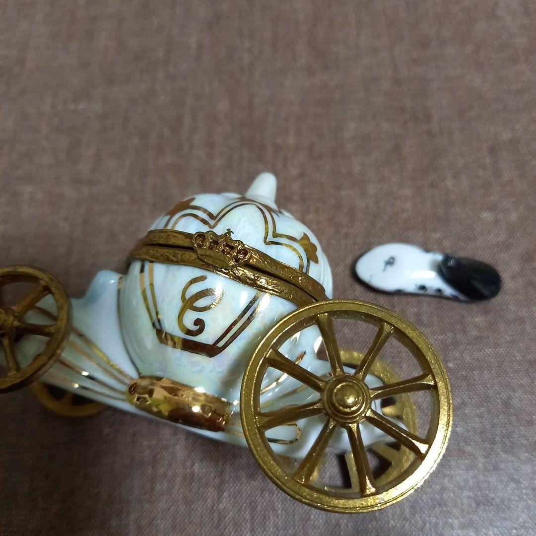 リモージュボックス　かぼちゃの馬車　サイン入り