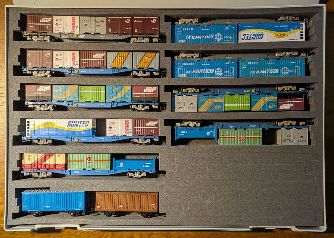 Tomixコキ10両＆ワム2両セット(ケース入り)