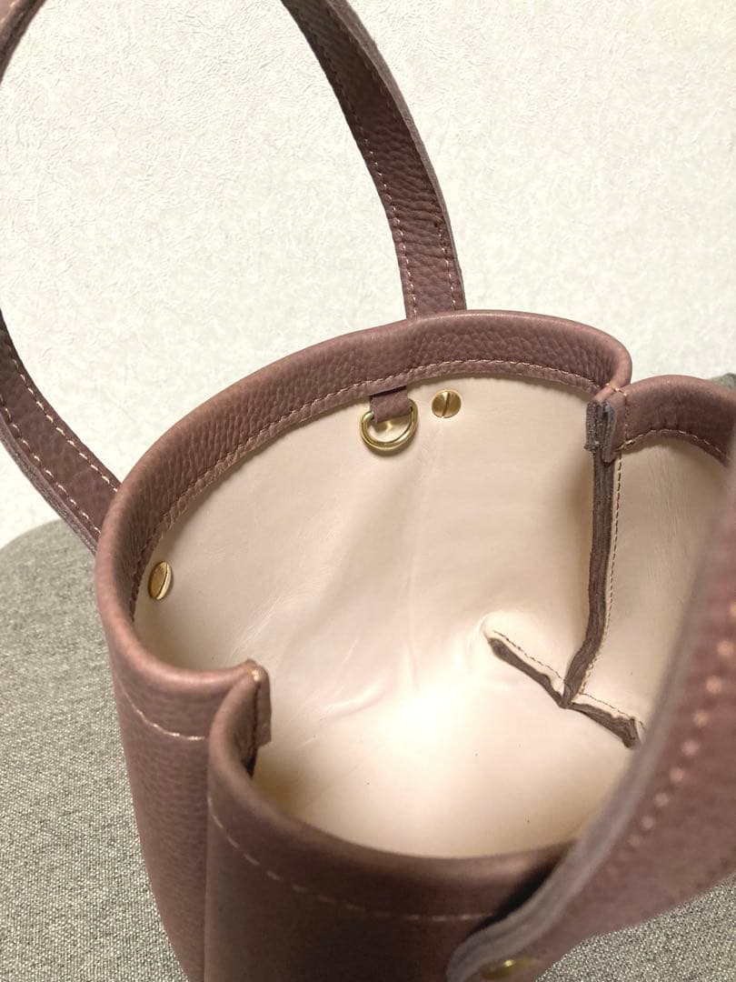 姫路レザー　ミニ　トートバッグ 本革