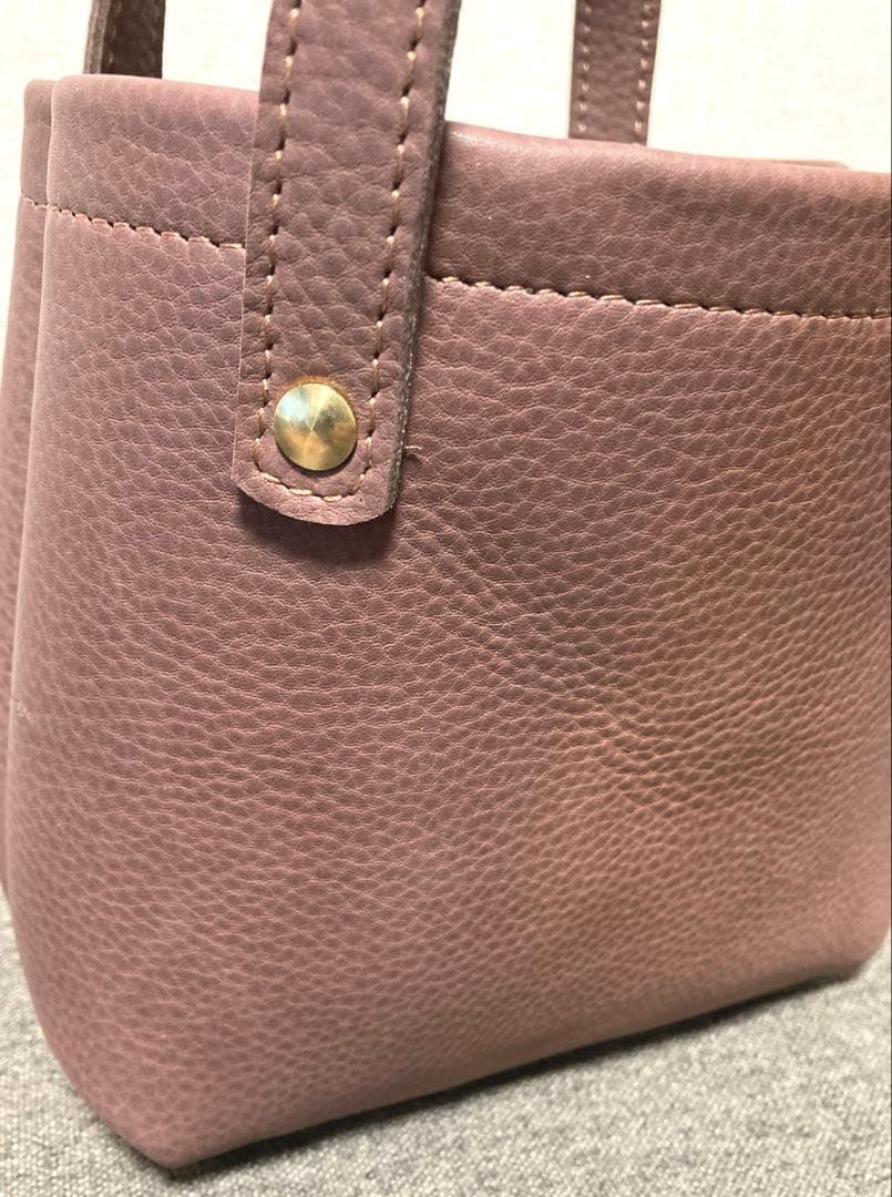 姫路レザー　ミニ　トートバッグ 本革