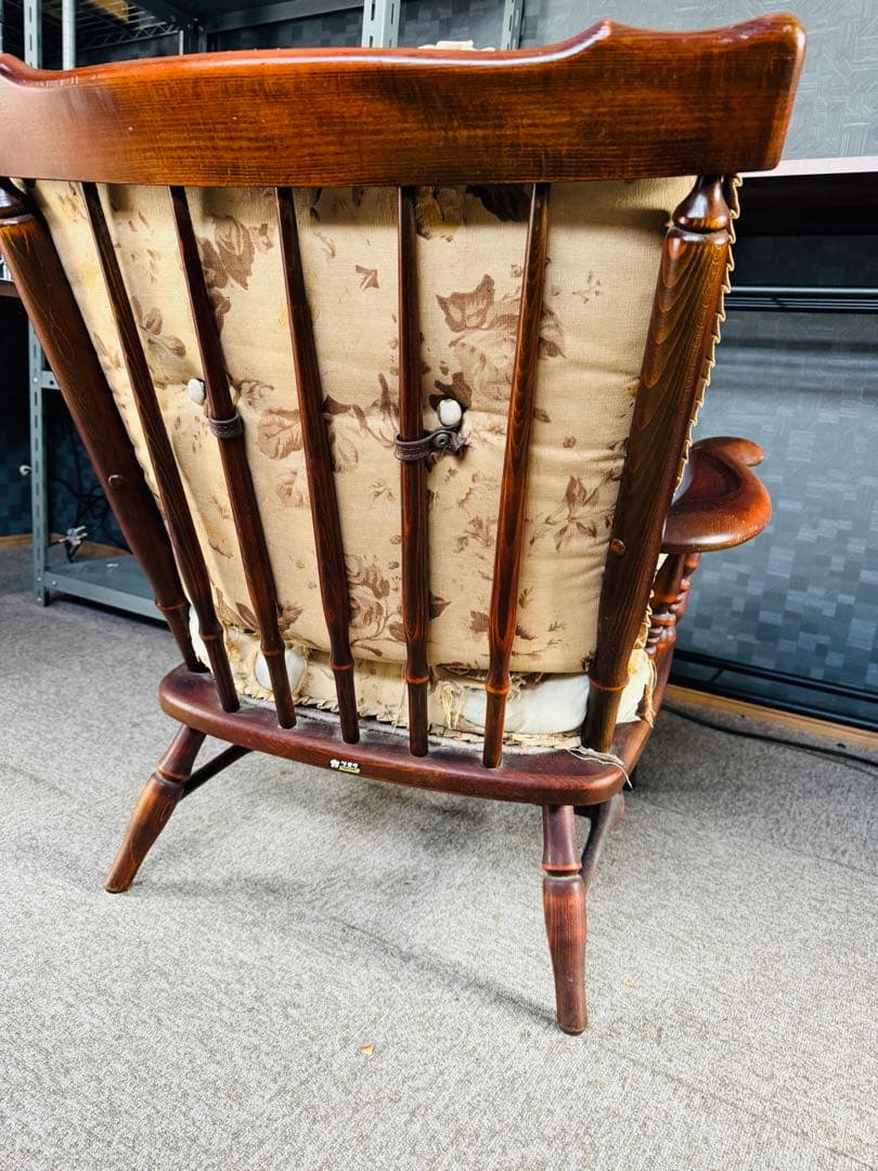 karimoku カリモク 家具 チェア イス ベンチ 背高 玄関 民藝