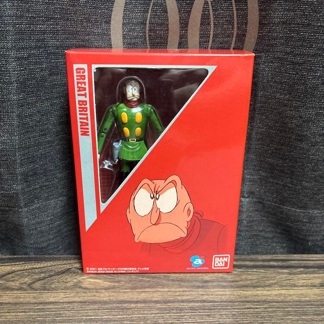 サイボーグ009 バトルアライブ編 DVD 特典　フィギュア9体セット