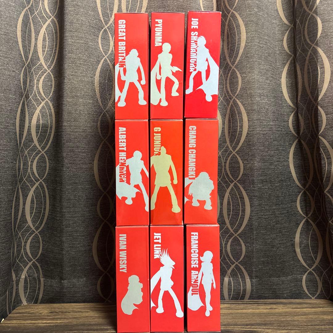 サイボーグ009 バトルアライブ編 DVD 特典　フィギュア9体セット