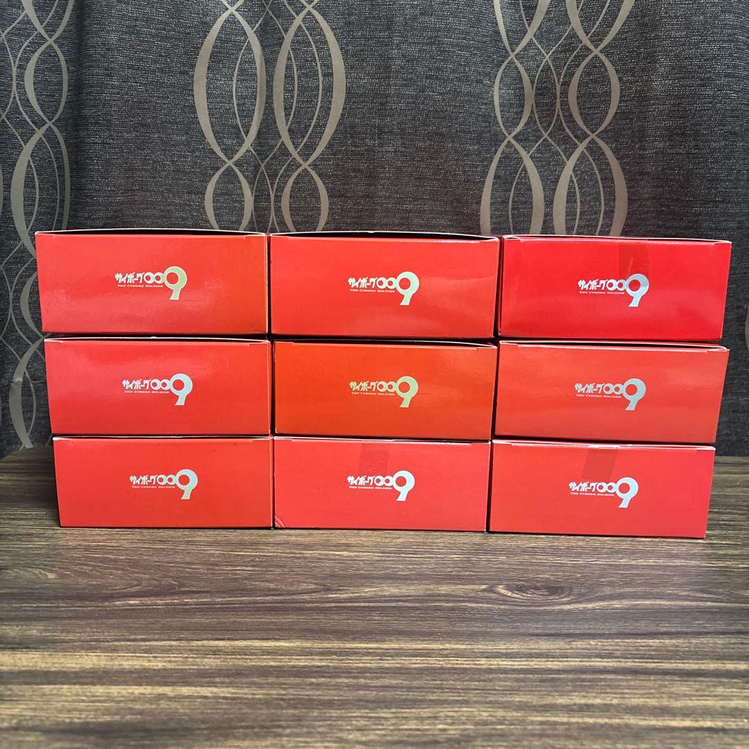 サイボーグ009 バトルアライブ編 DVD 特典　フィギュア9体セット