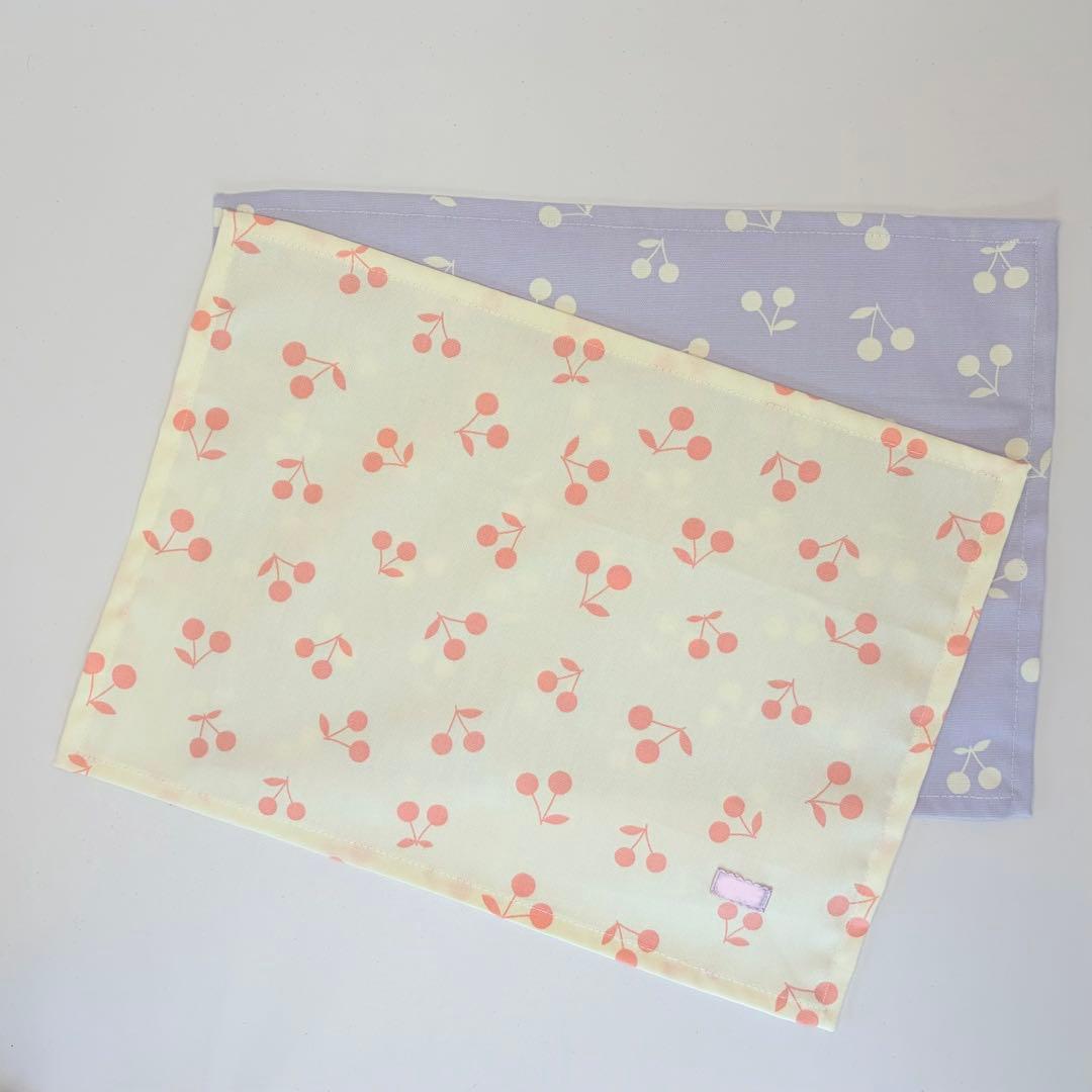 みき様　確認用　はたらく車　電車　さくらんぼ　ランチョンマット　弁当袋