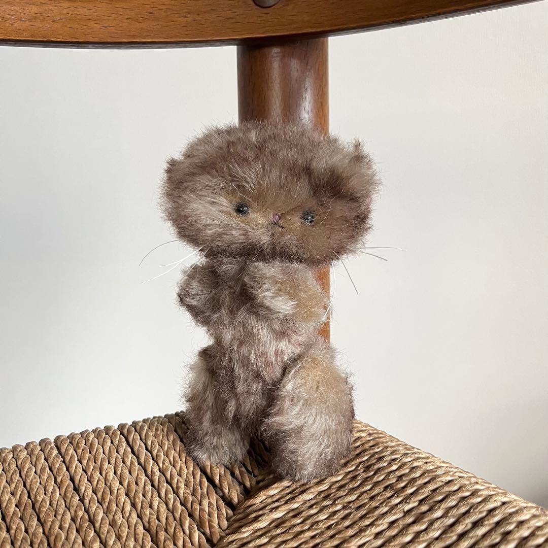 SALE　猫　ぬいぐるみ　作家　テディベア　アートドール　アーティストベア　2