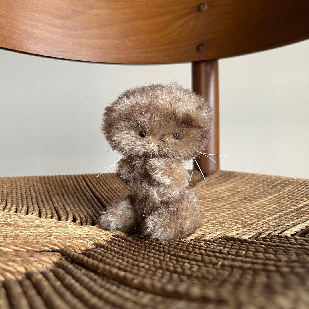 SALE　猫　ぬいぐるみ　作家　テディベア　アートドール　アーティストベア　2