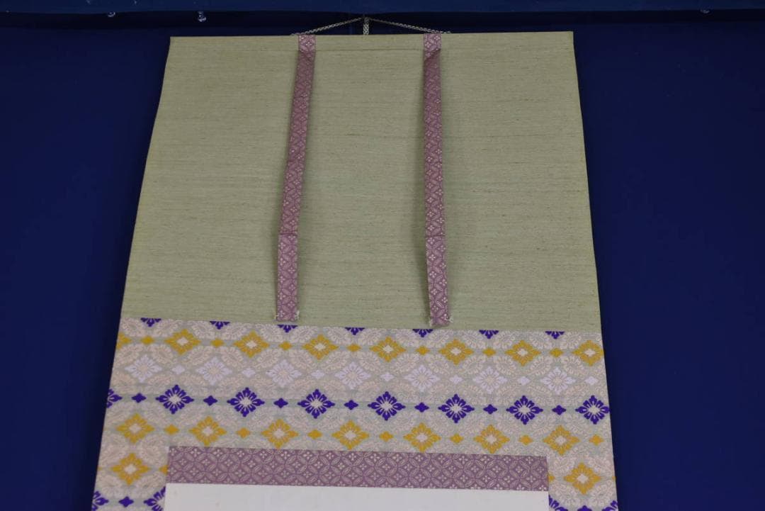 【真作】梅里/桃太郎図/掛軸☆宝船☆AB-388