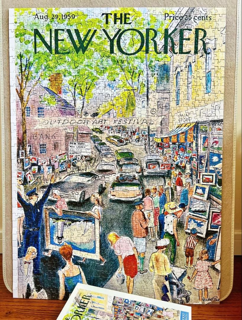 【美品】The New Yoker 1000ピース ジグソーパズル 未開封 輸入