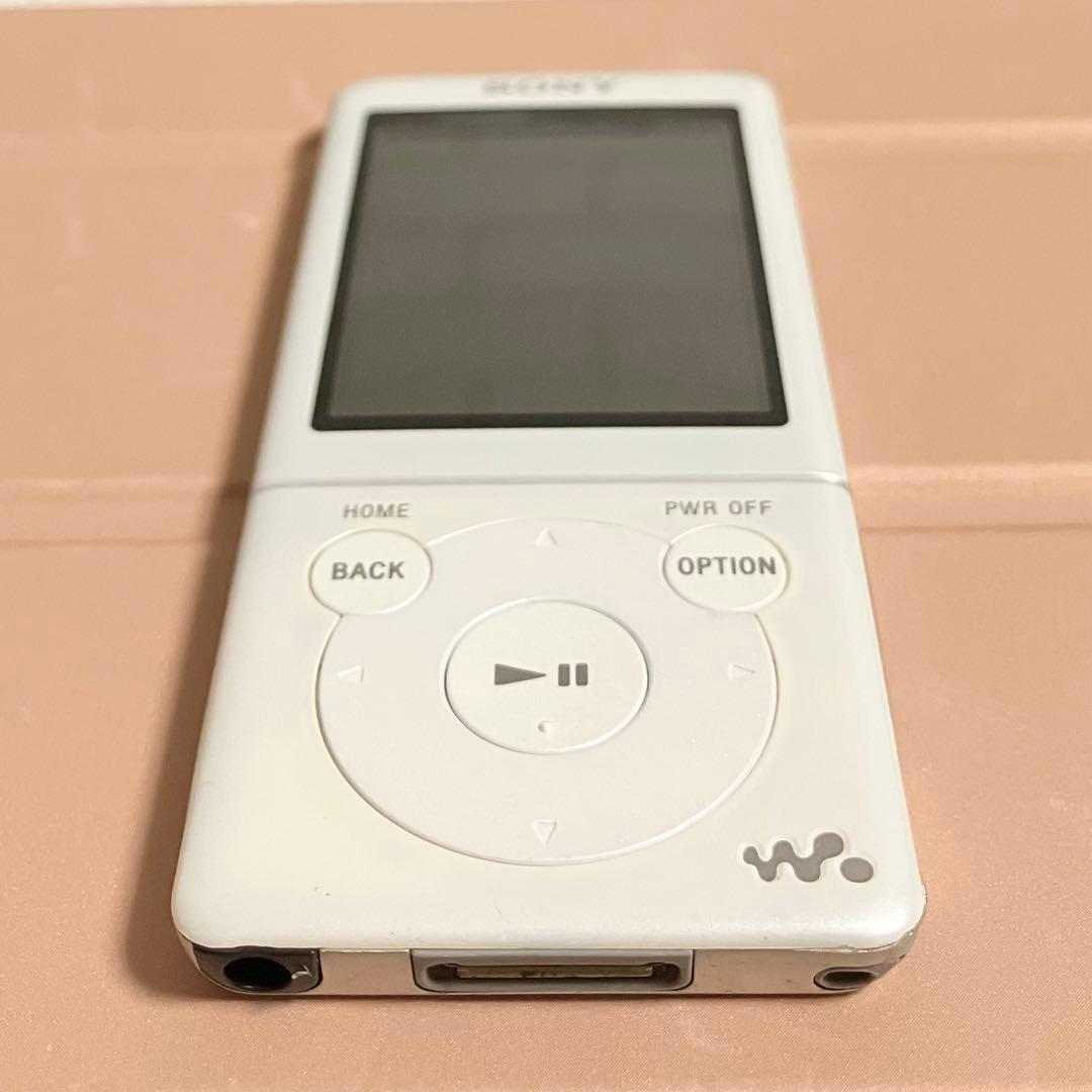 【美品　バッテリー良好】 SONY ウォークマン　NW-S775 16GB しろ