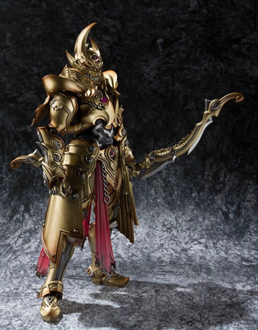 魔戒可動 炎刃騎士ゼン＆天弓騎士ガイ 金色（こんじき）Ver.セット