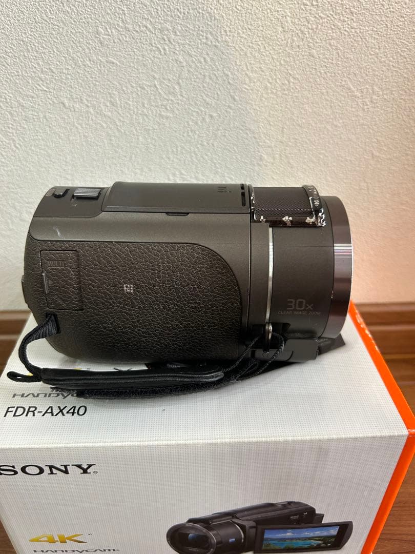 SONY 4k ハンディカメラ　FDR-AX40 ジャンク品