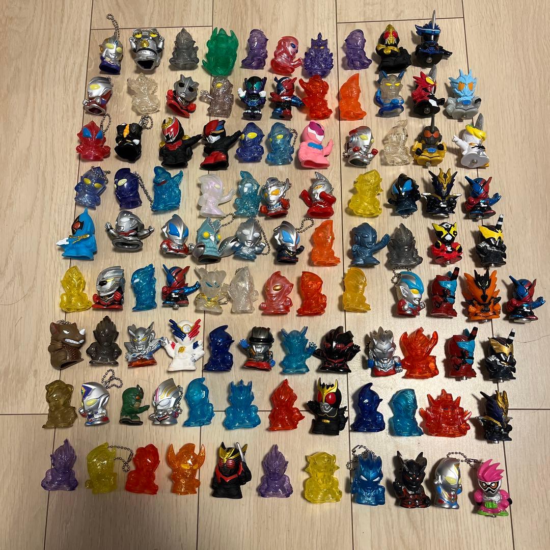 ウルトラマン 仮面ライダー ￼指人形 レア