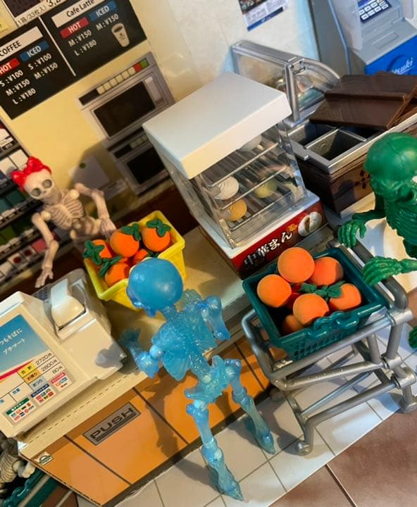 終了　デコレ コンコンブルなどに　ハンドメイド　柿6個