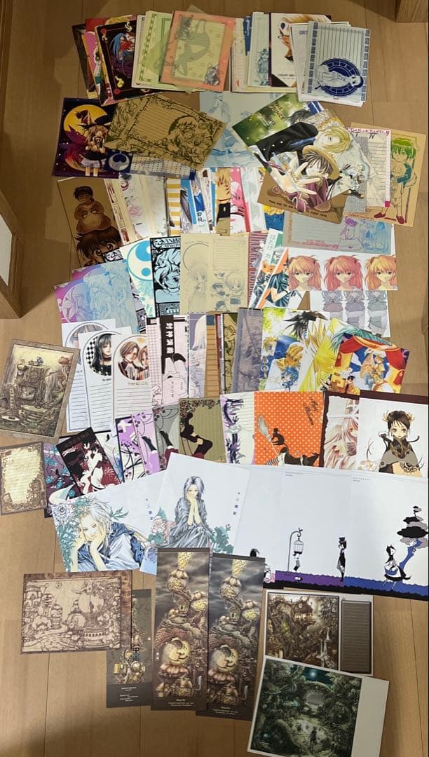 同人便箋 約2000種↑ 7000枚↑ 尚月地 あづみ冬留 猫娘捨三郎 中村春菊