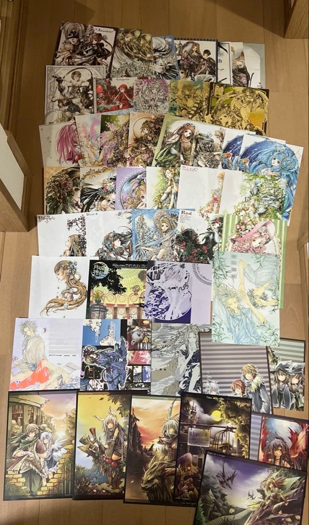 同人便箋 約2000種↑ 7000枚↑ 尚月地 あづみ冬留 猫娘捨三郎 中村春菊