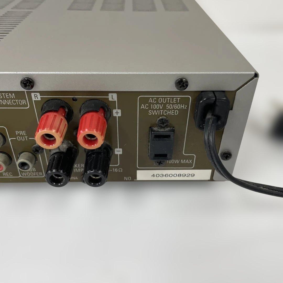 DENON DRA-F101 AM/FMステレオレシーバー 動作品 リモコン付