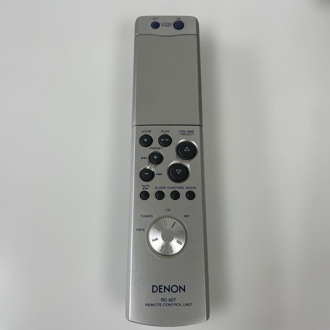 DENON DRA-F101 AM/FMステレオレシーバー 動作品 リモコン付