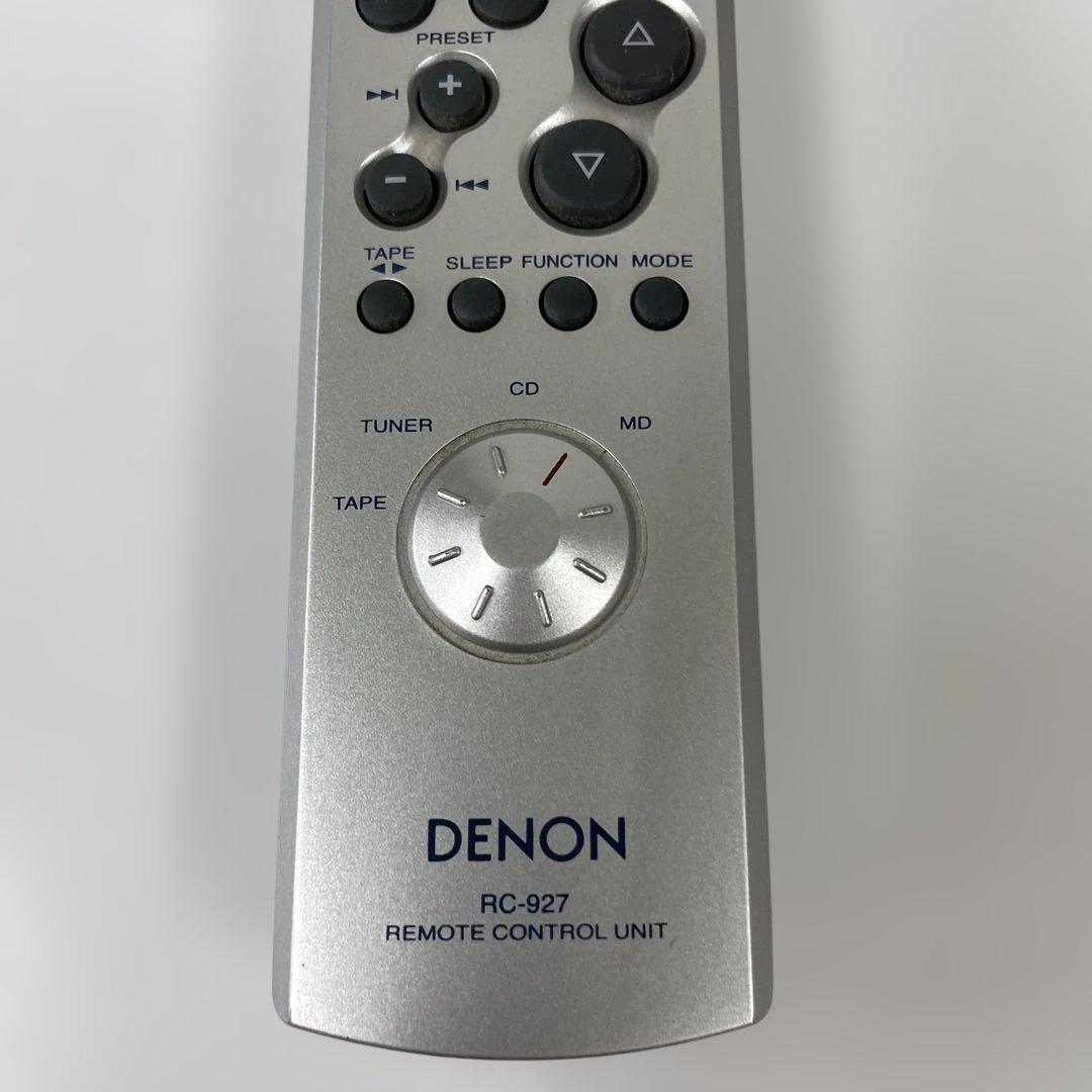 DENON DRA-F101 AM/FMステレオレシーバー 動作品 リモコン付