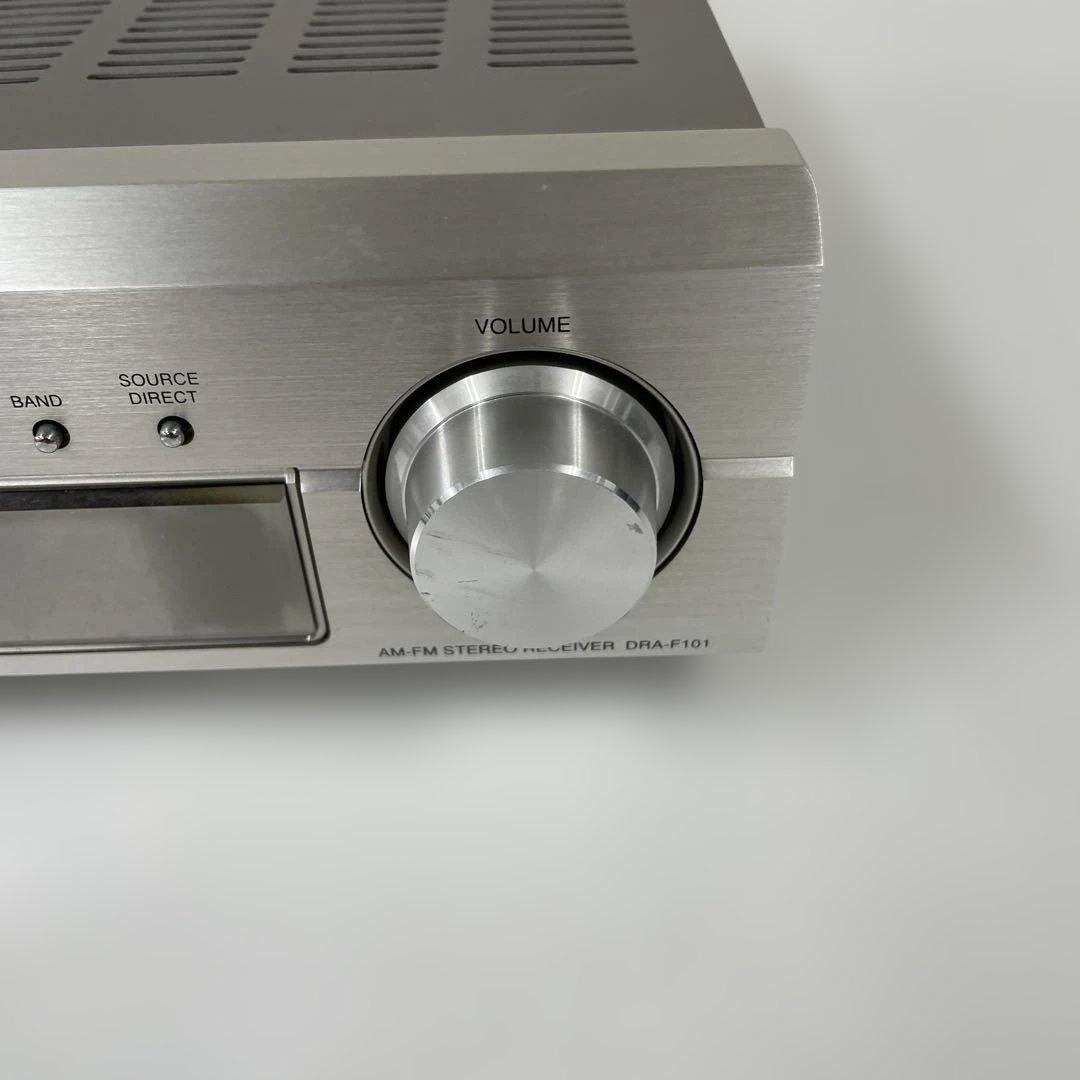 DENON DRA-F101 AM/FMステレオレシーバー 動作品 リモコン付