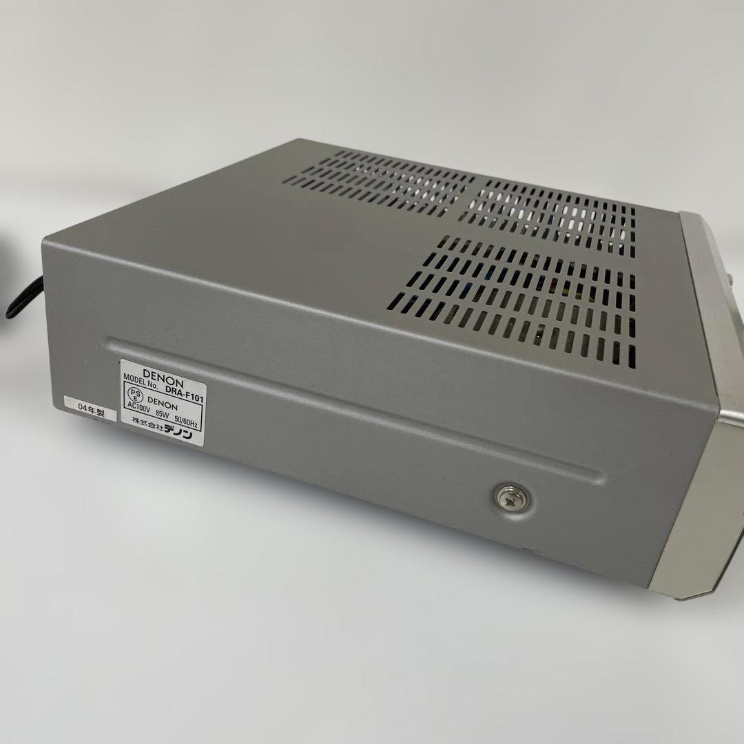 DENON DRA-F101 AM/FMステレオレシーバー 動作品 リモコン付
