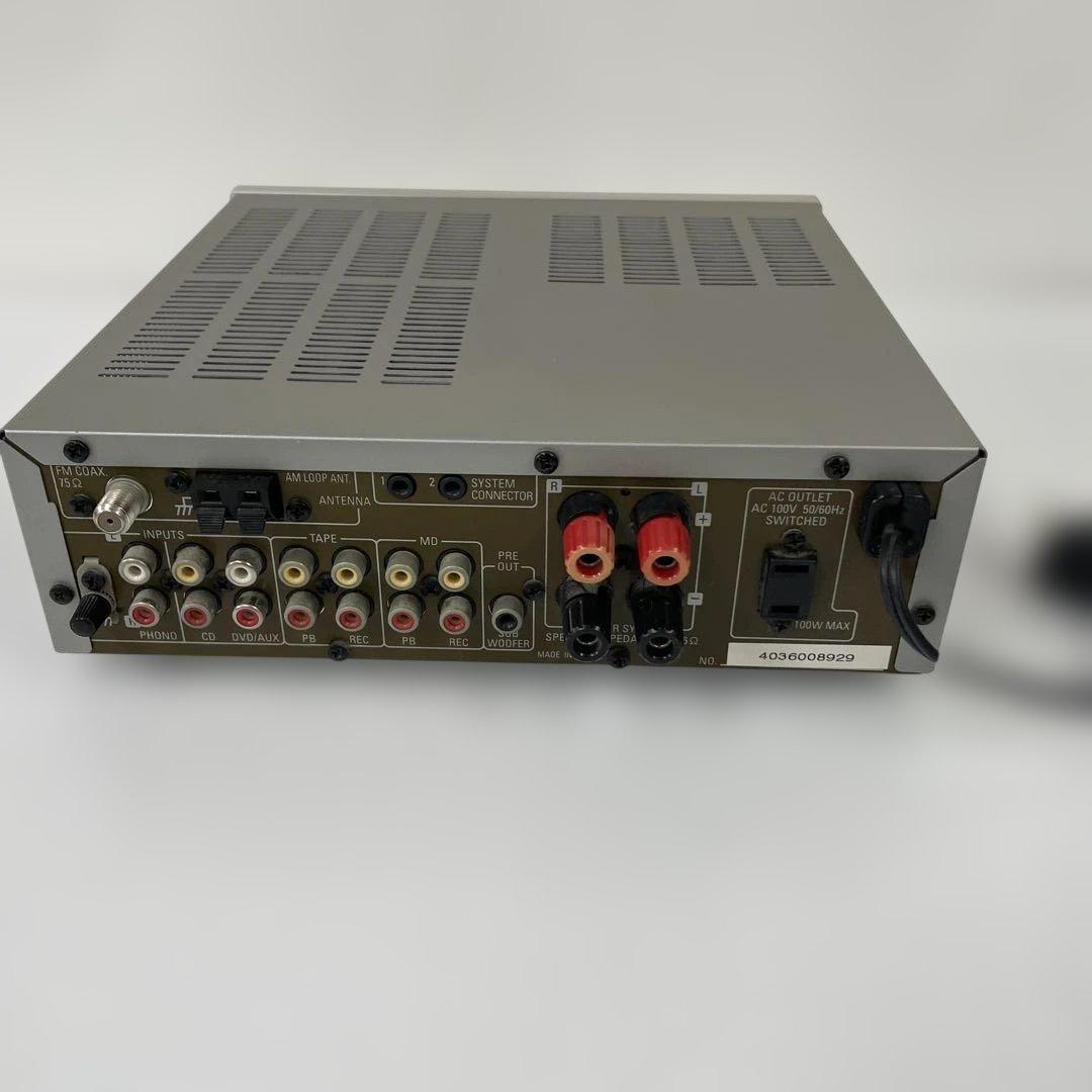 DENON DRA-F101 AM/FMステレオレシーバー 動作品 リモコン付