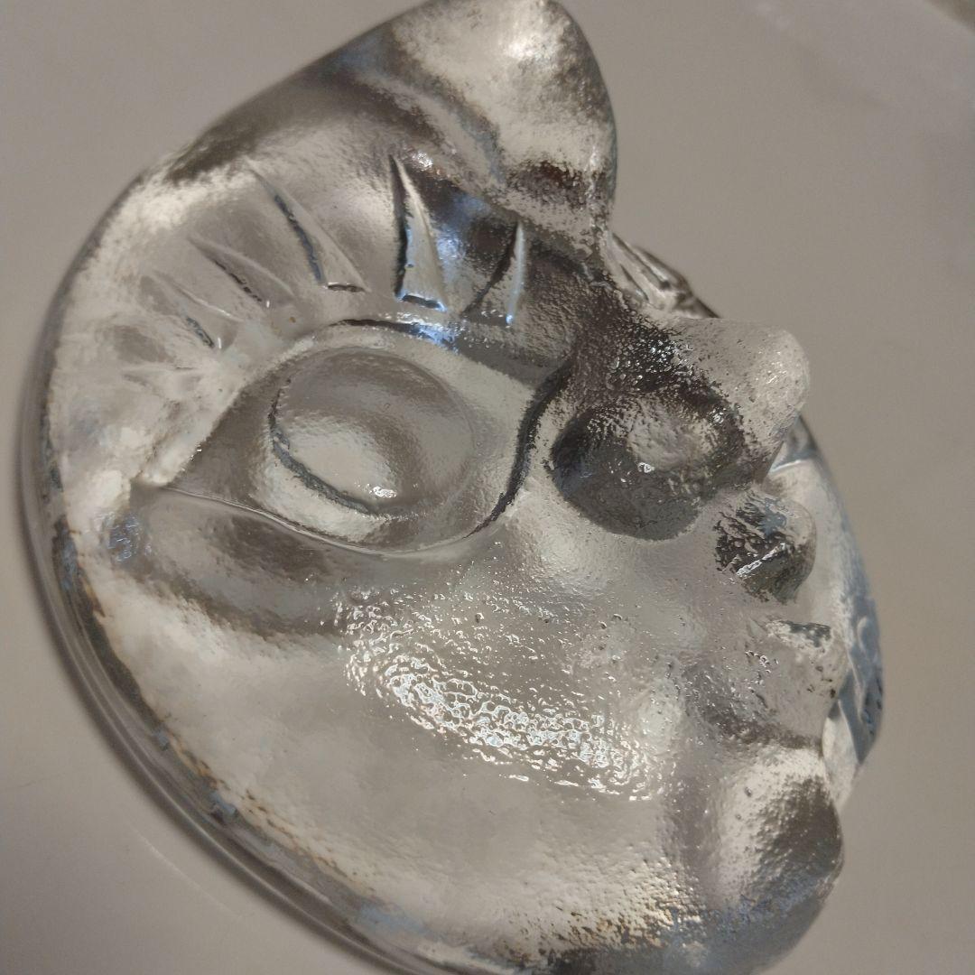 太陽の塔顔「Hitomi 」ガラス文鎮　エクラン全巻ご購読記念品ノベルティ