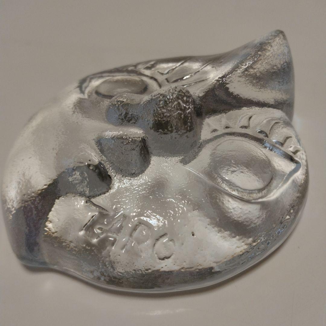 太陽の塔顔「Hitomi 」ガラス文鎮　エクラン全巻ご購読記念品ノベルティ