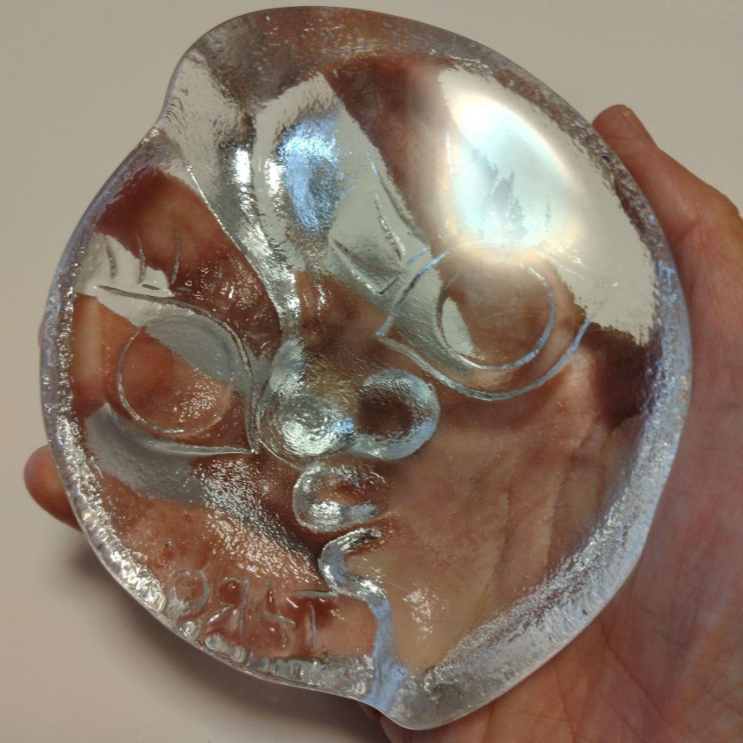 太陽の塔顔「Hitomi 」ガラス文鎮　エクラン全巻ご購読記念品ノベルティ