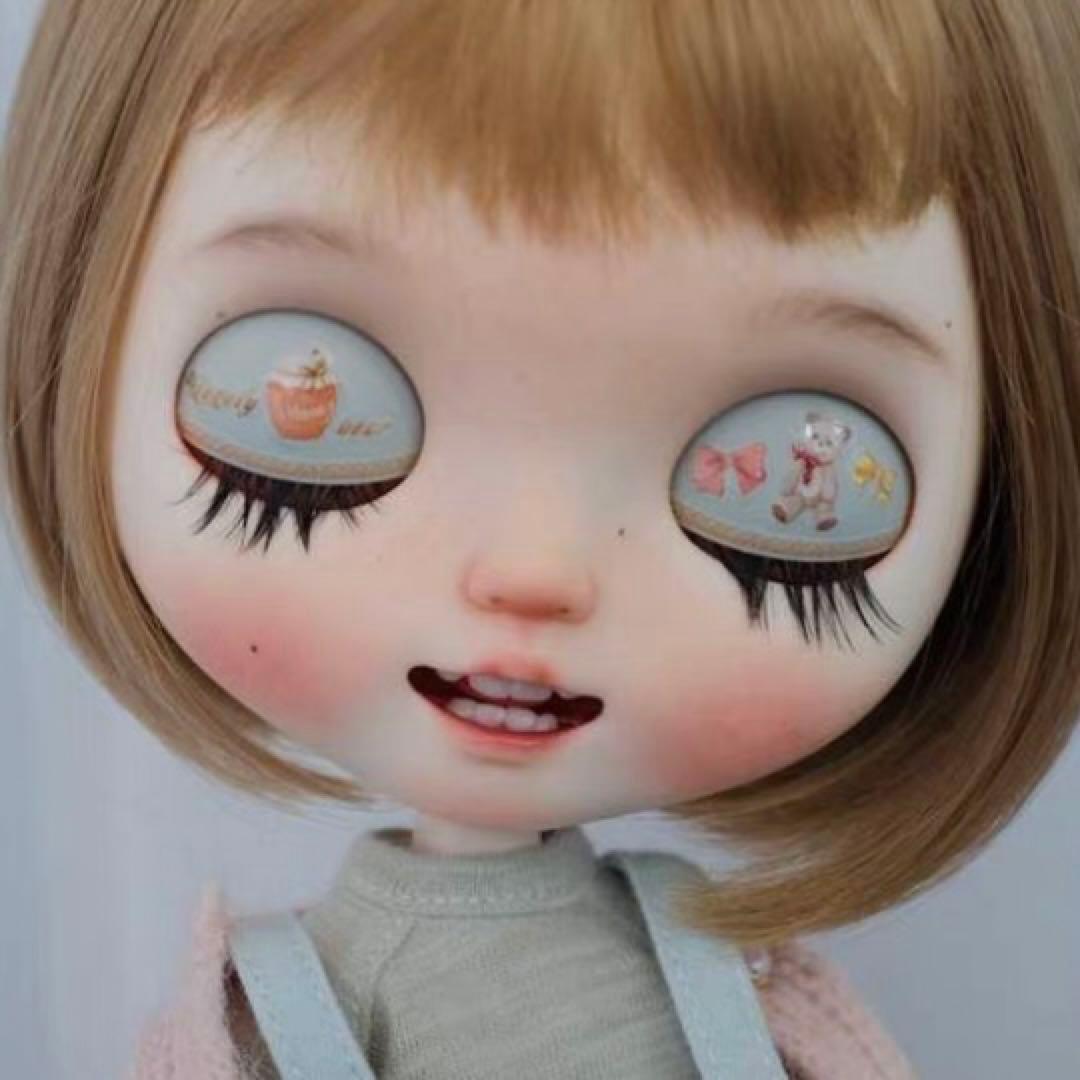 カスタムブライス 作家様 ネオブライス 人形 幼い かわいい まんまる 笑顔