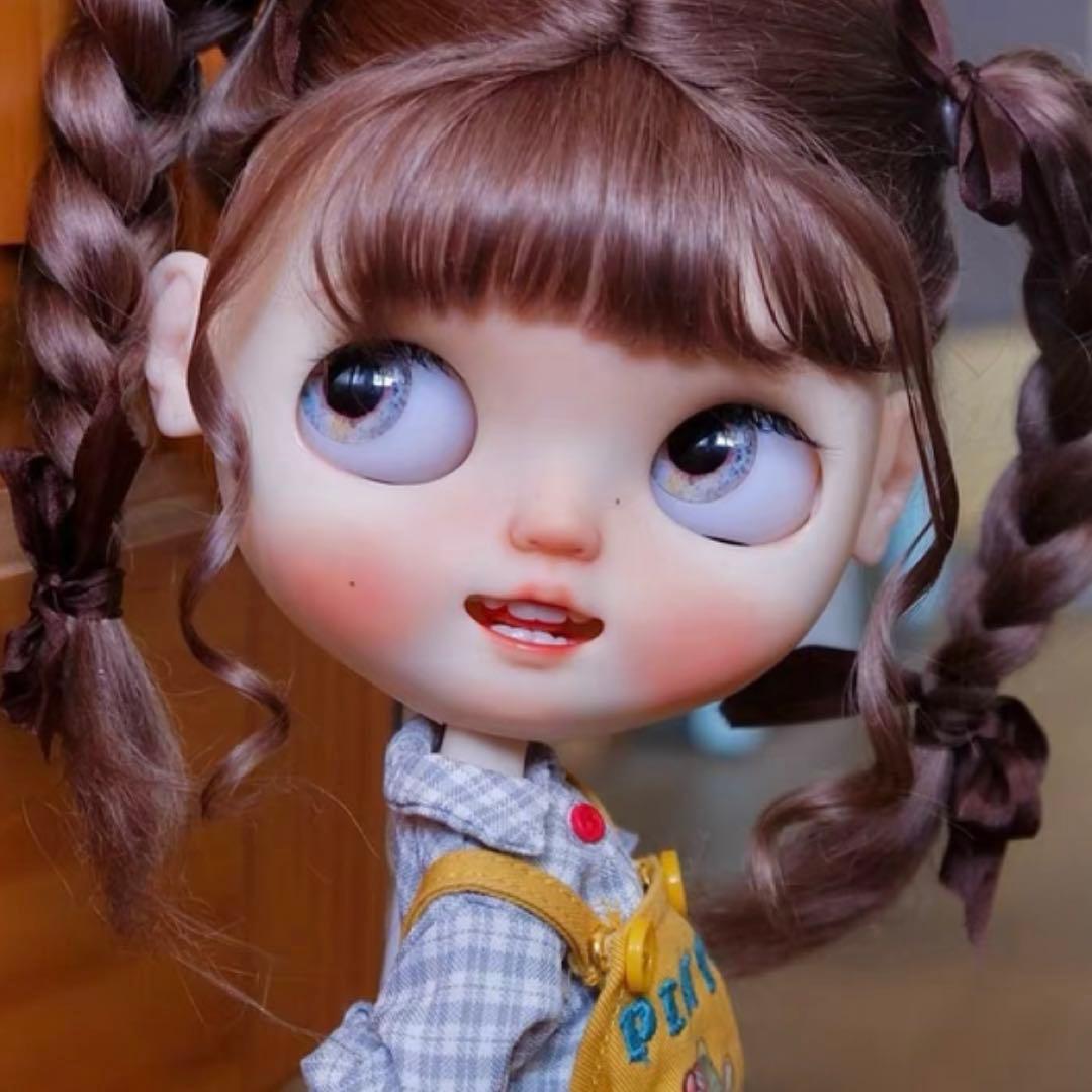 カスタムブライス 作家様 ネオブライス 人形 幼い かわいい まんまる 笑顔