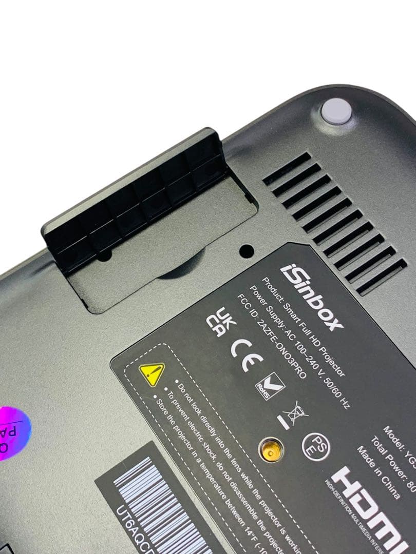 【開封済・未使用】iSinbox YG381 ホームプロジェクター 小型 家庭用