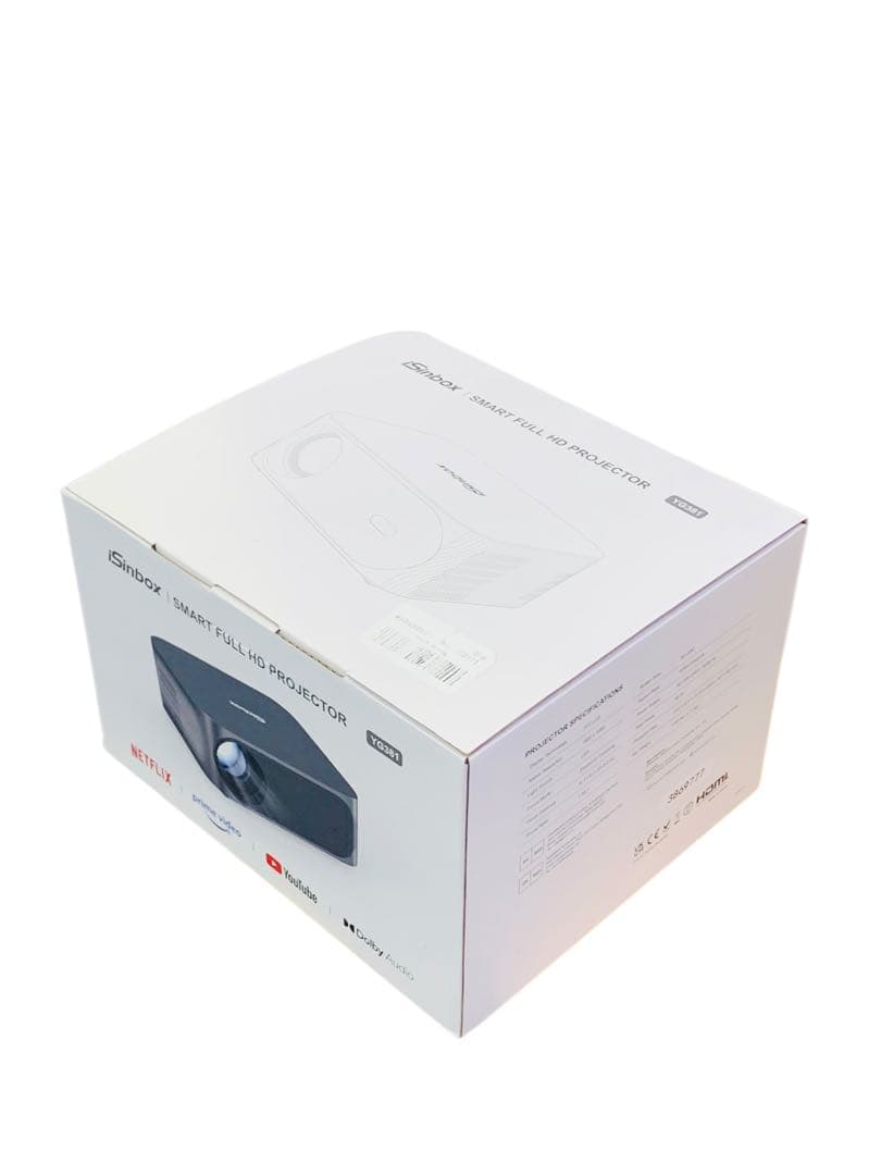 【開封済・未使用】iSinbox YG381 ホームプロジェクター 小型 家庭用