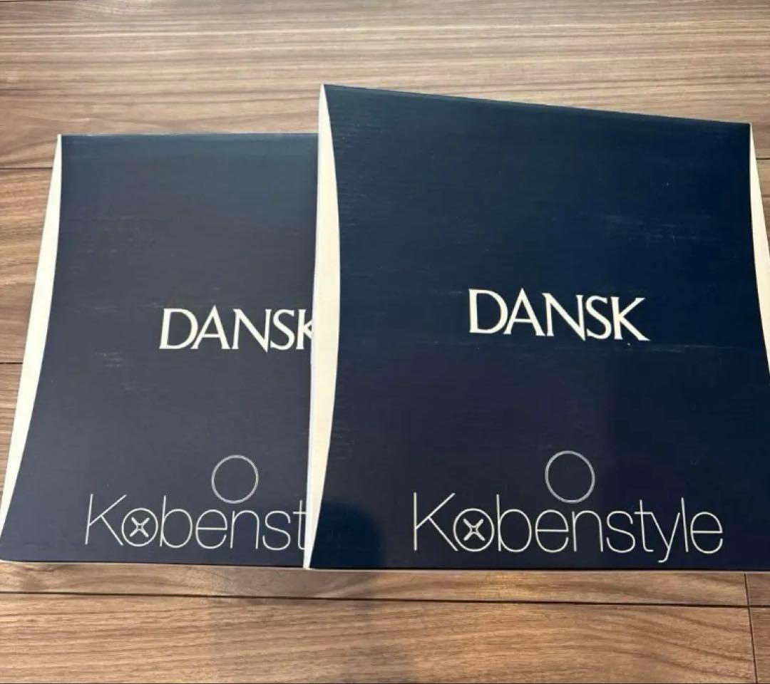 ◆新品未使用品◆ DANSK 皿　2枚セット　ブルー