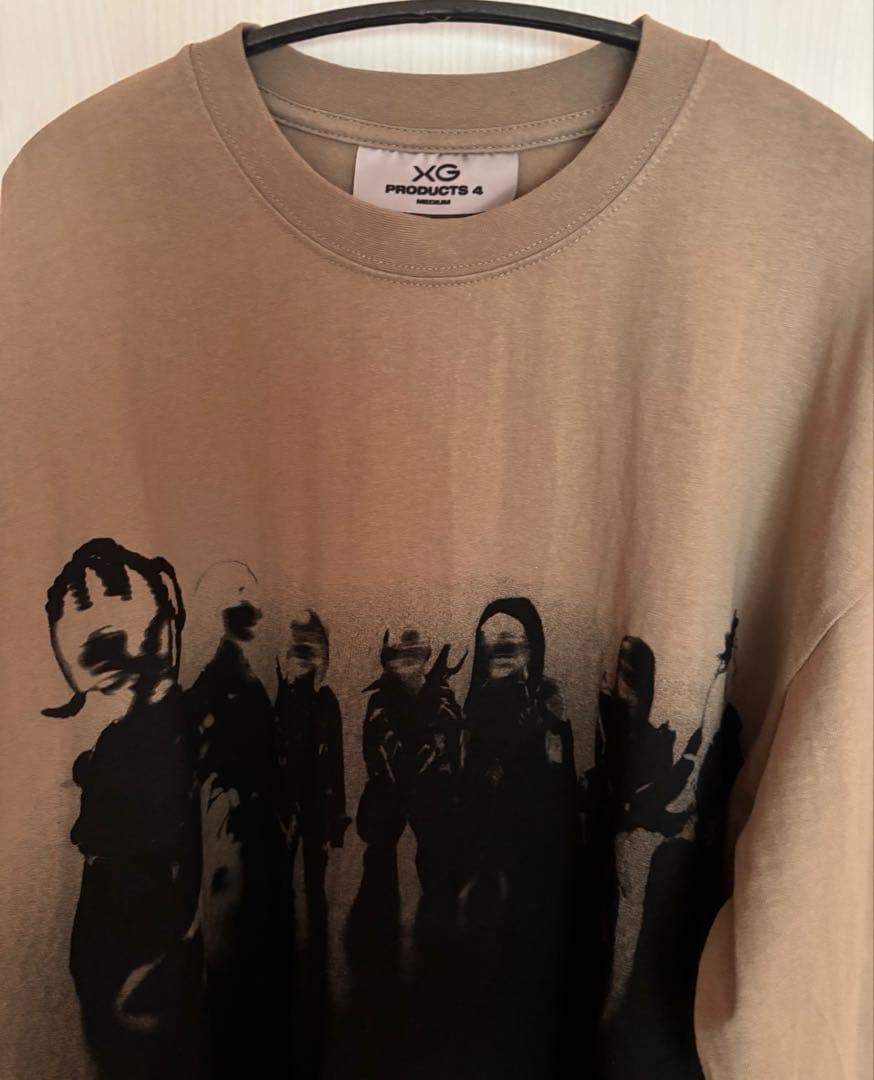 ミュージシャン XG Long Sleeve Tee \"THE CORE\" GREIGE M