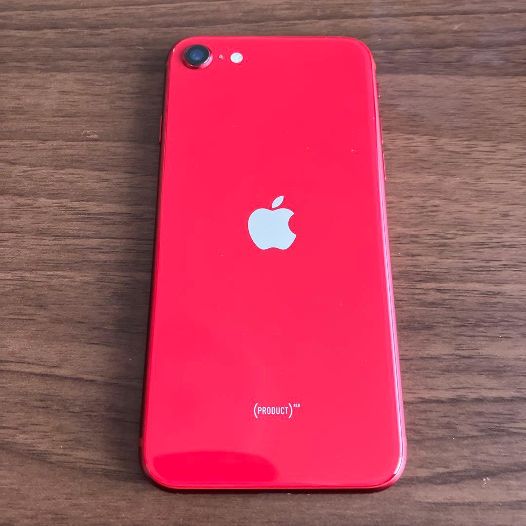 iPhoneSE2(第2世代) SIMフリー 64GB バッテリー容量82% 赤