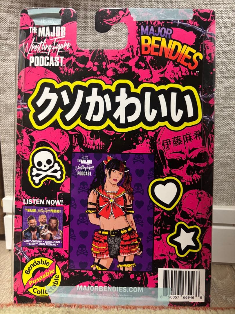 伊藤麻希●海外製●フィギュア●日本未発売●レア●貴重●廃盤●新品●STARDOM