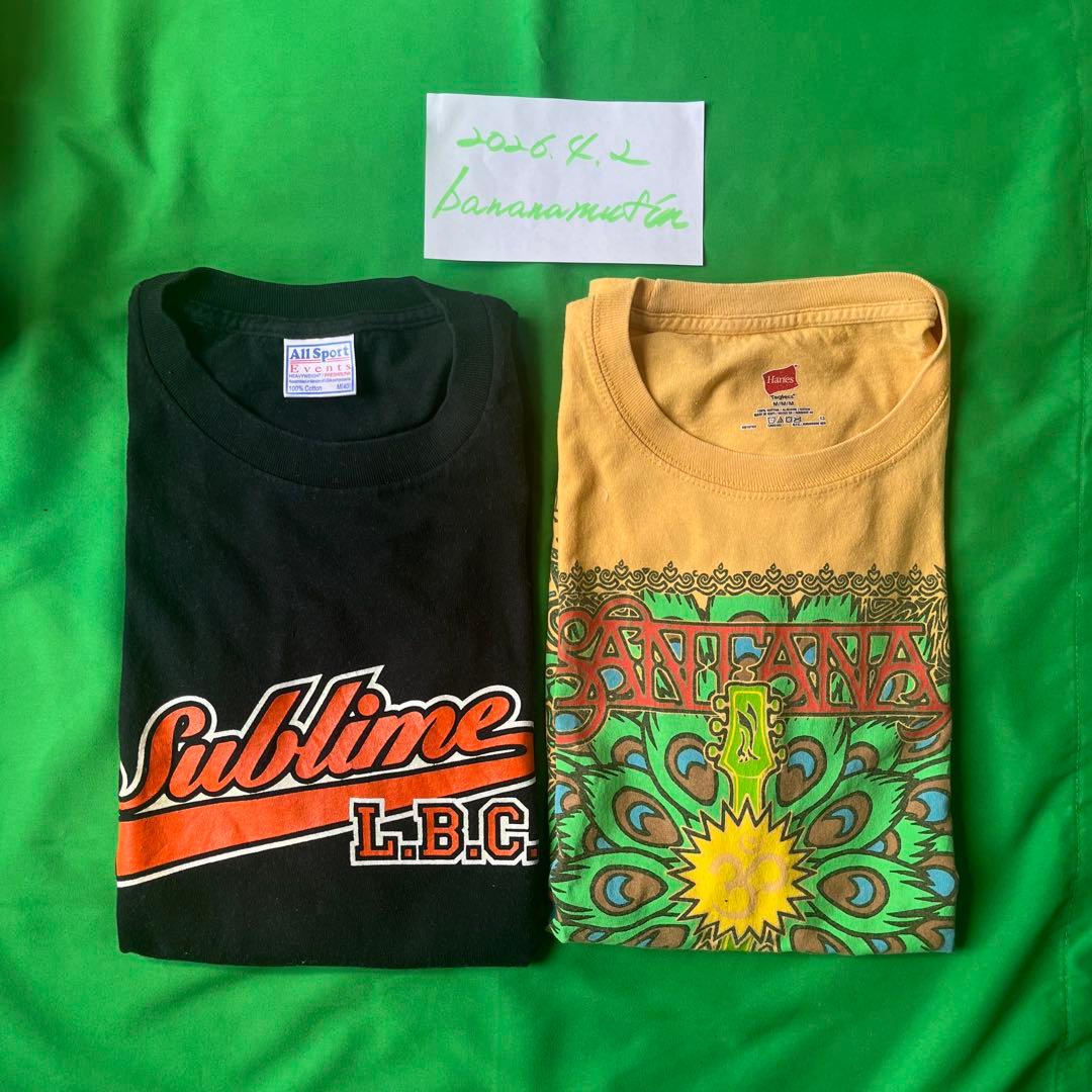 バンドT Sublime Santana Sonic Youth etc
