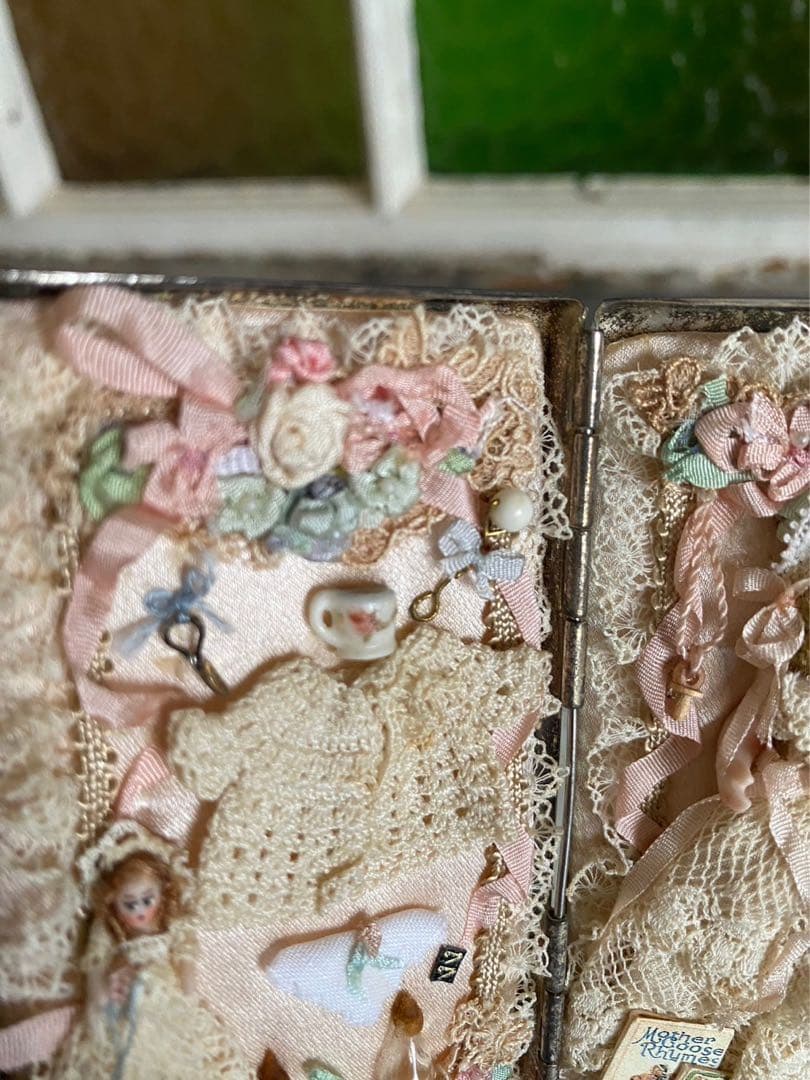 希少 ミニョネット ビスクドール ドールハウス インテリア アンティーク 作家