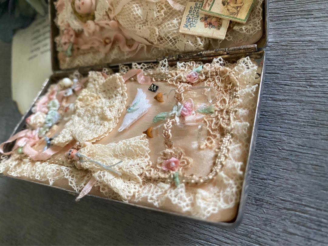 希少 ミニョネット ビスクドール ドールハウス インテリア アンティーク 作家