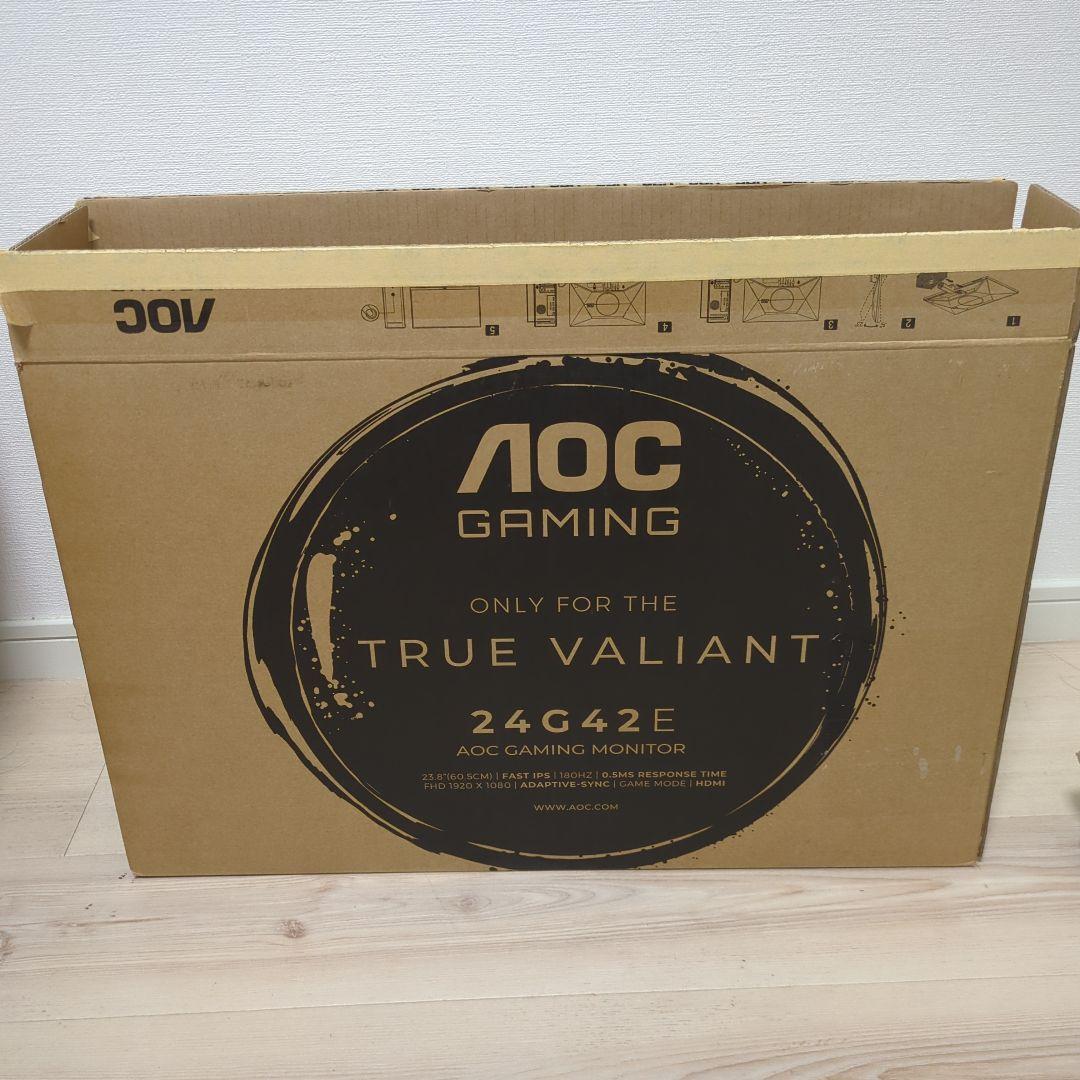 AOC ゲーミングモニター 24G42E/11, 23.8インチ