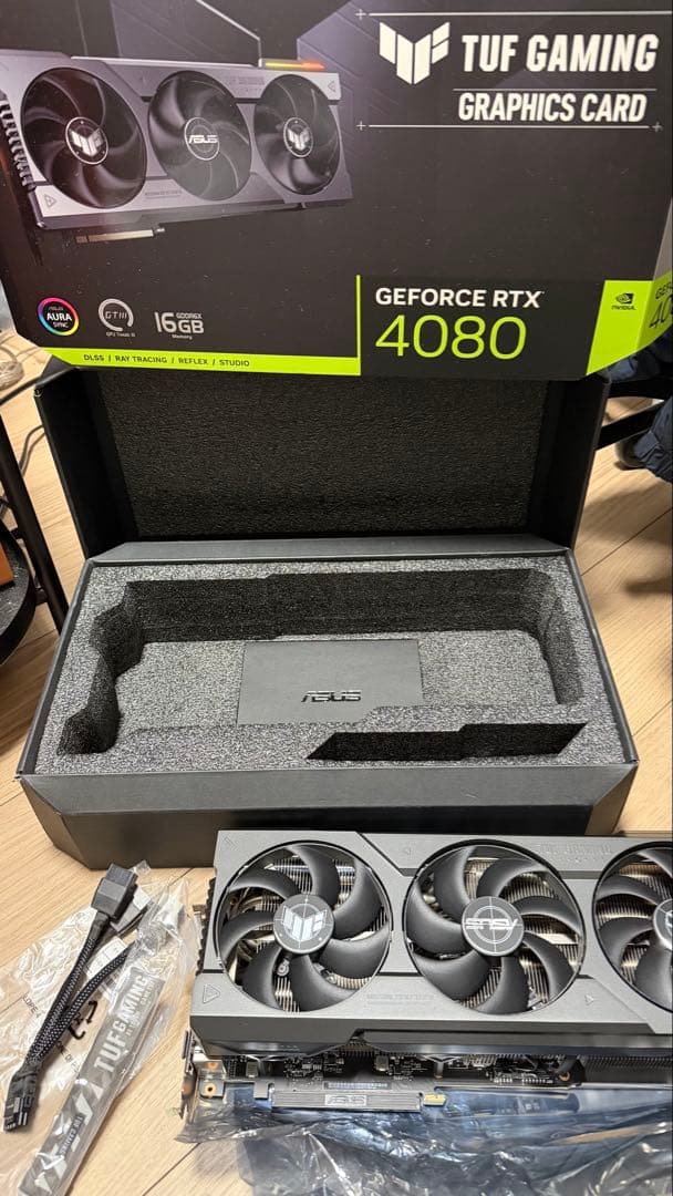 グラフィックボード・グラボ・ビデオカード ASUS TUF GAMING GeForce RTX 4080 16GB