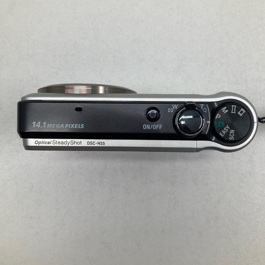 SONY ソニー　デジタルカメラ　Cyber-shot　DSC-H55　シルバー