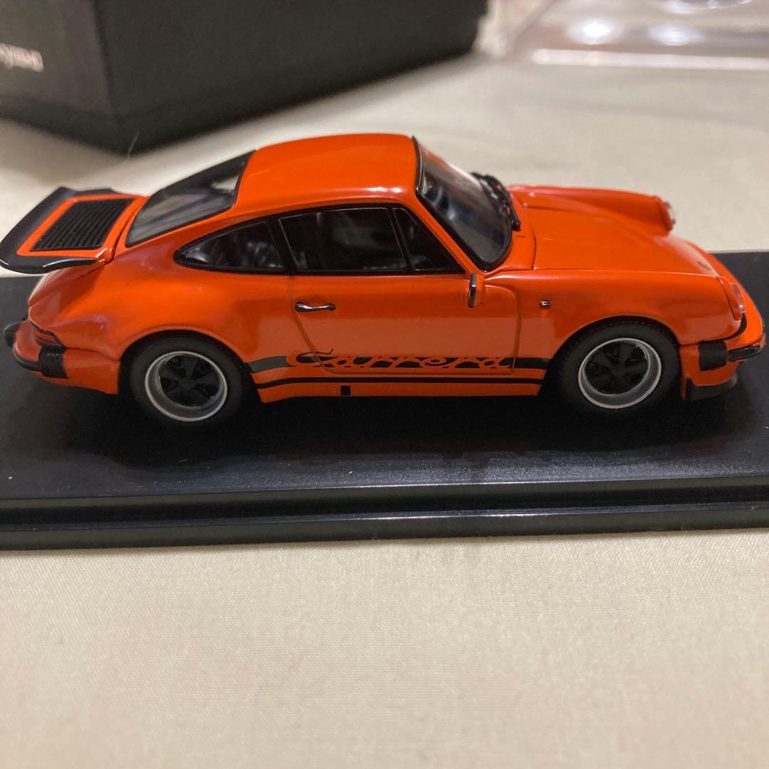 京商 1/43 ポルシェ 911 カレラ 3.2 1984 オレンジ
