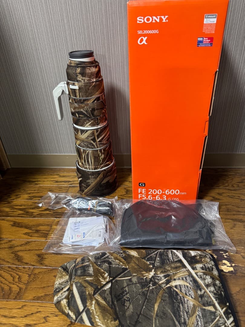 Sony FE 200-600mm F5.6-6.3 G OSS 点検済み