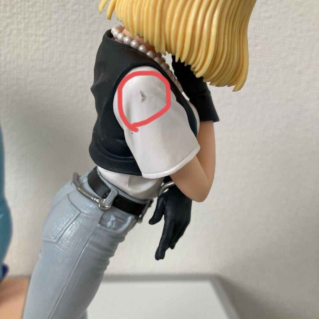 ドラゴンボール　18号 フィギュア 2体セット　グリッターグラマラス