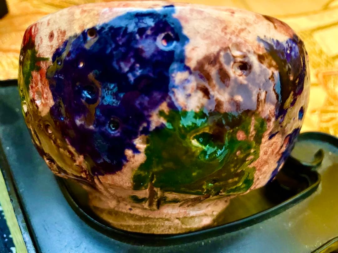 希少　格安　大本教　出口王仁三郎　ようわん　ぐい呑み　茶碗　合わせ箱